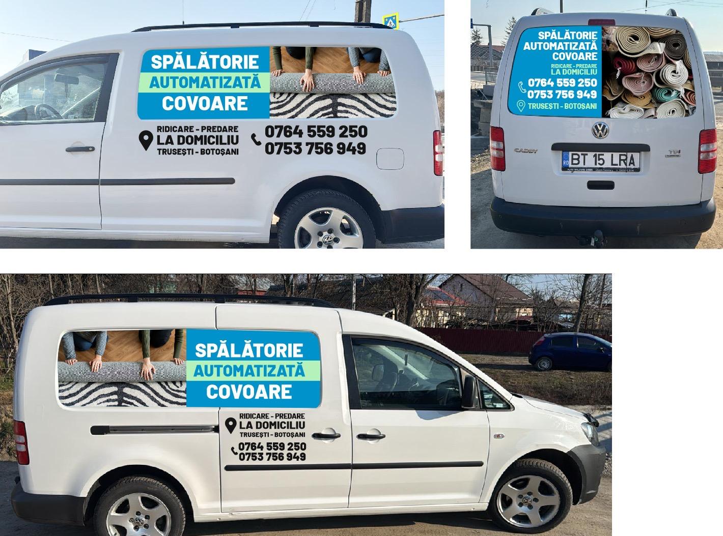 Duba pentru colectare și livrare covoare